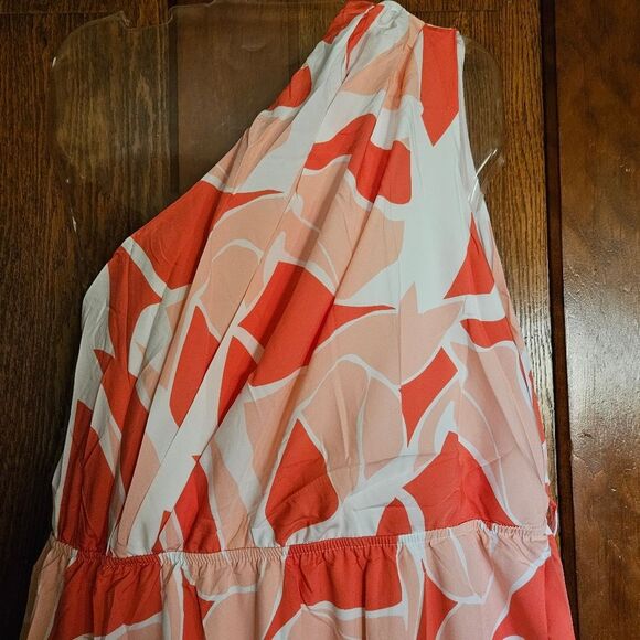 New Women's Sun Sleeveless Floral Print Dress XL 16-18 Summer Vacation - Picture 7 of 9